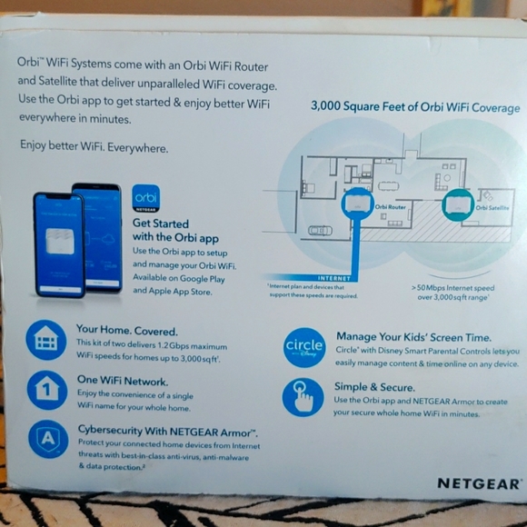 Netgear Orbi Whole Home WiFi System - Picture 2 of 3